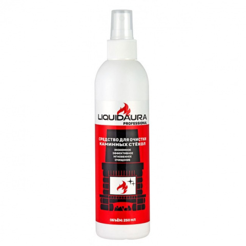 Жидкость для чистки каминных стекол Liquid Aura 250мл