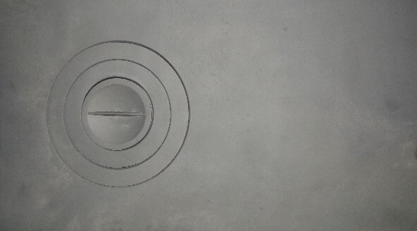 Плита цельная с одним отверстием для конфорок (710х410х8) чугун