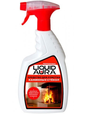 Жидкость для чистки каминных стекол Liquid Aura 700мл