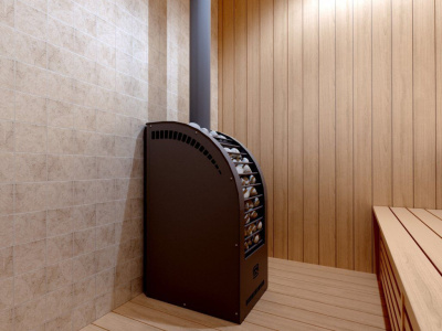 Банная печь Каскад 12 Т Панорама2