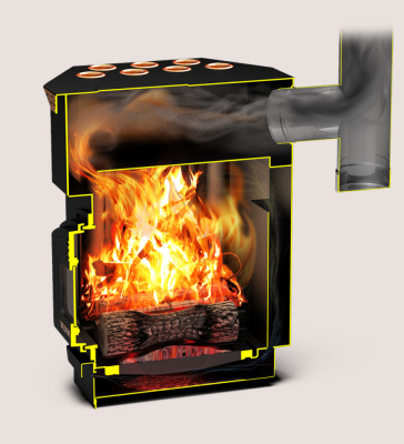 Печь отопительная трубная ТОП-ДРАЙВ-150 Теплодар3